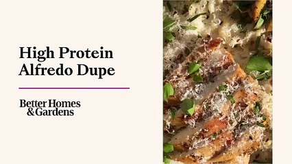 High Protein Cottage Cheese Alfredo Recipe