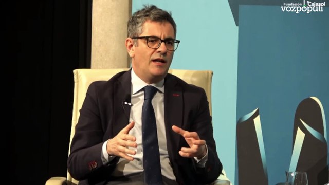 Bolaños cree hay un debate sobre si Feijóo da la talla para seguir como líder del PP