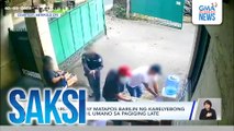 Guwardiya, patay matapos barilin ng karelyebong guwardiya dahil umano sa pagiging late | Saksi