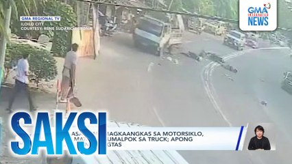 Mag-asawang magkaangkas sa motorsiklo, patay matapos sumalpok sa truck; apong 5-anyos, nakaligtas | Saksi