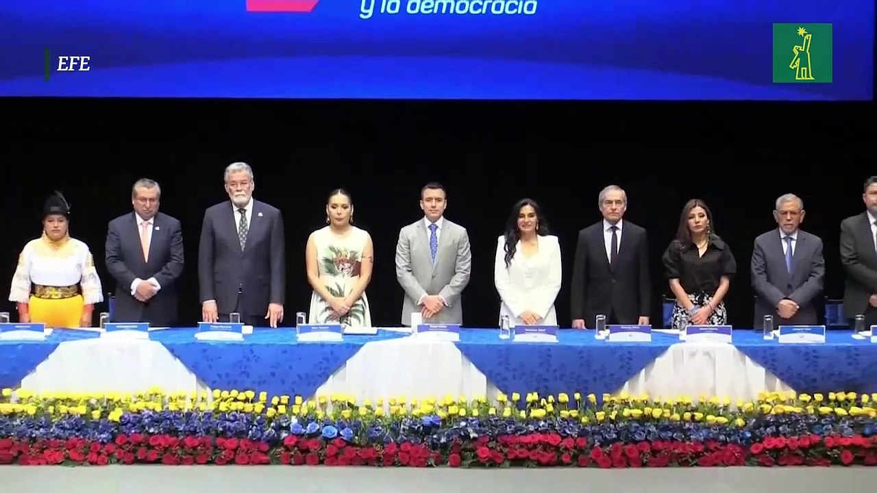 Noboa y González, trabajan contrarreloj para comicios presidenciales de Ecuador