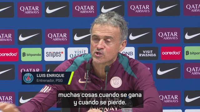 Las palabras de Luis Enrique sobre el mercado