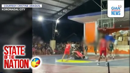 Basketball, nauwi sa rambol | SONA