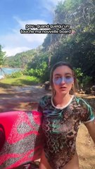 Quand quelqu’un touche ma board🏄🏻‍♀️