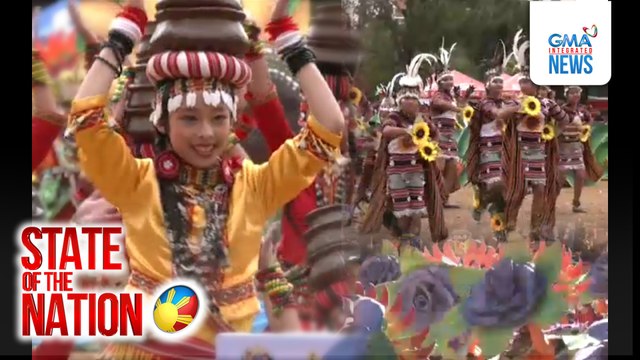Pagbubukas ng Panagbenga Festival, dinagsa ng mahigit 50,000 turista