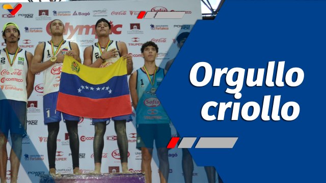 Deportes VTV | Venezuela conquista Torneo Sudamericano de Voleibol de Playa U-23 ante Brasil