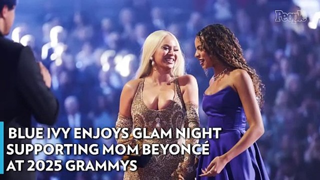 Blue Ivy, 13, Channels Her Name with Cobalt Gown in Glam 2025 Grammys Appearance Alongside Parents Beyoncé and Jay-Z