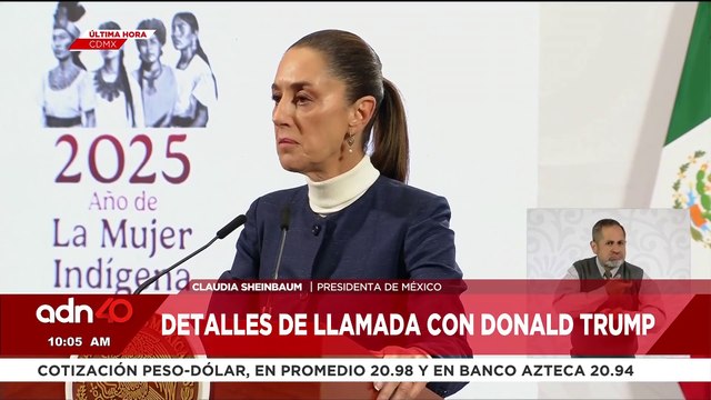 🚨¡Última Hora! Claudia Sheinbaum logra acuerdo con Donald Trump y pone en pausa los aranceles