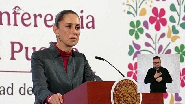 Sheinbaum diz que EUA decidiram suspender por um mês as tarifas impostas ao México
