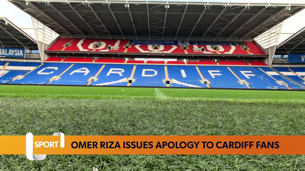 Cardiff boss Omer Riza apologises to fans after 7-0 thrashing at Leeds ...