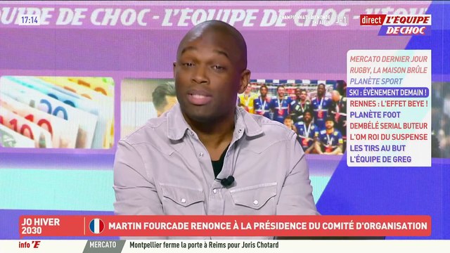 Martin Fourcade renonce à la présidence du comité d'organisation - Tous sports - JO Hiver 2030