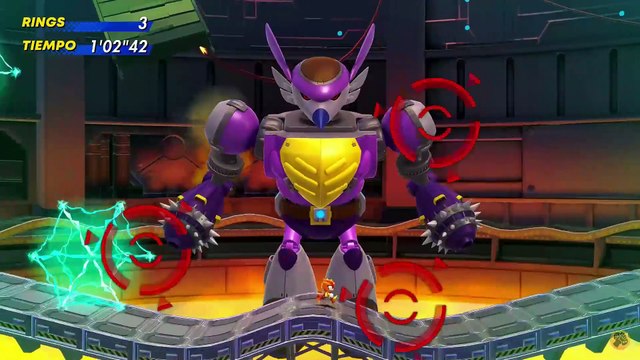 Gameplay Sonic Superstars - Jefe Fang Egg Fortress Zone