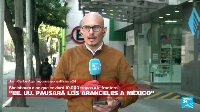 Informe desde Ciudad de México: Sheinbaum anuncia pausa de aranceles desde EE. UU. por un mes