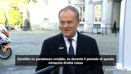 Ue, Tusk: "Fare di tutto contro queste stupide guerre commerciali"