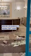 Explosion rocks Moscow luxury apartment, killing pro-Russian paramilitary leader