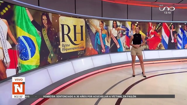 SCZ CANDIDATAS A REINA HISPANOAMERICANA VISITAN A PORONGO