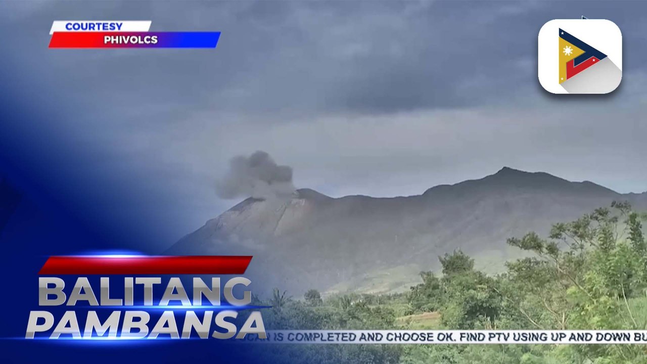 Kanlaon Volcano spews ash anew; Phivolcs records ash emissions that lasted from 5:00 p.m. to 7:30 p.m. of Feb. 2