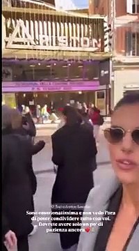 Bianca Guaccero arriva a Sanremo. «Sono emozionata»