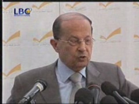 Michel Aoun invité par bachar al assad :s 30-04-2008