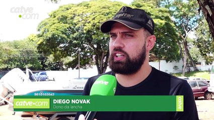 DONO FALA SOBRE LANCHA FURTADA