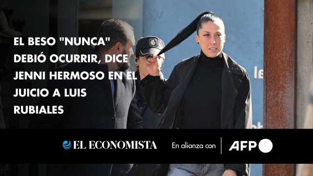 El beso nunca debió ocurrir, dice Jenni Hermoso en el juicio a Luis Rubiales