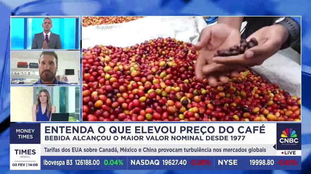 Café atinge maior valor nominal desde 1977; diretor da Abics explica o que motivou elevação