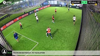 Faute de Mathias D - Fc Tlb Alstom