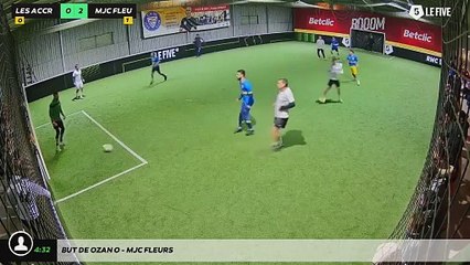 But de Ozan O - Mjc Fleurs
