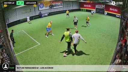 But de Fernando M - Les Accros