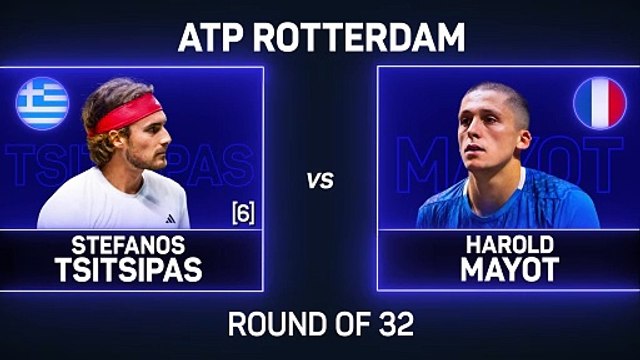 Tsitsipas eases into round two with win over Mayot