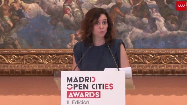 Ayuso elogia la empresa y la cultura de Madrid: Somos región de los grandes eventos culturales