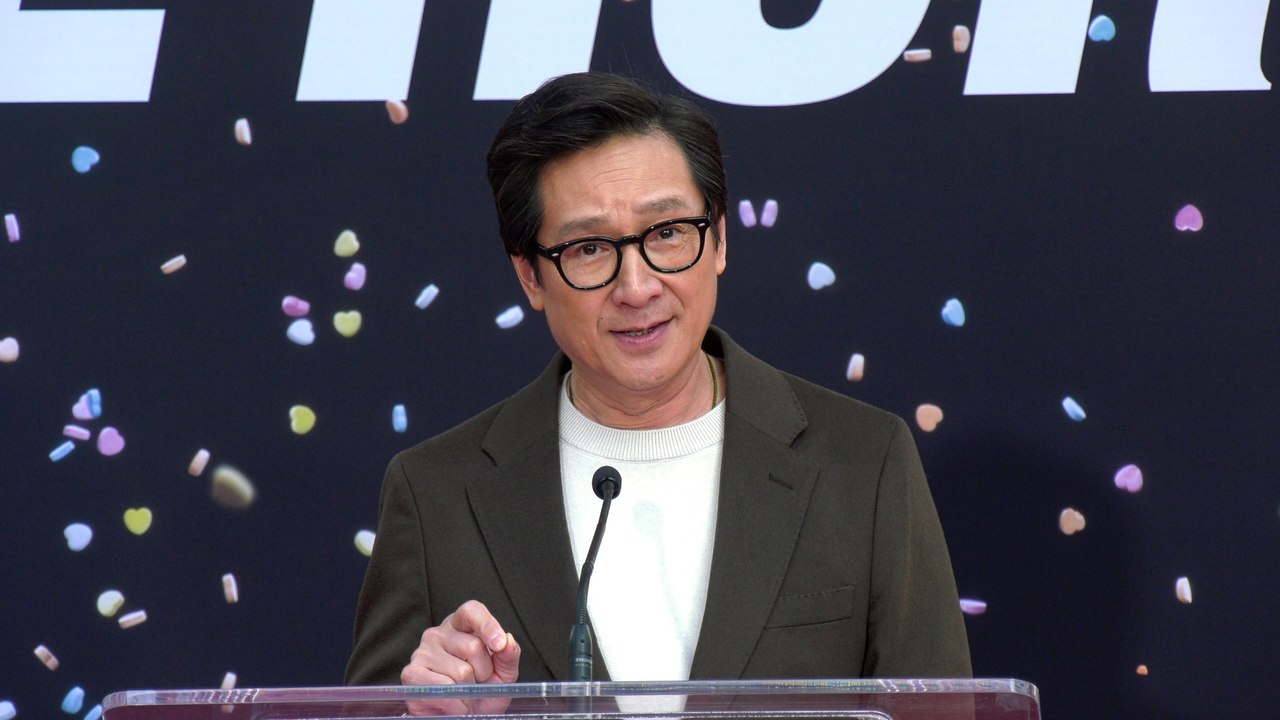 Ke Huy Quan emotional speech at his handprint and footprint ceremony at the TCL Chinese Theatre