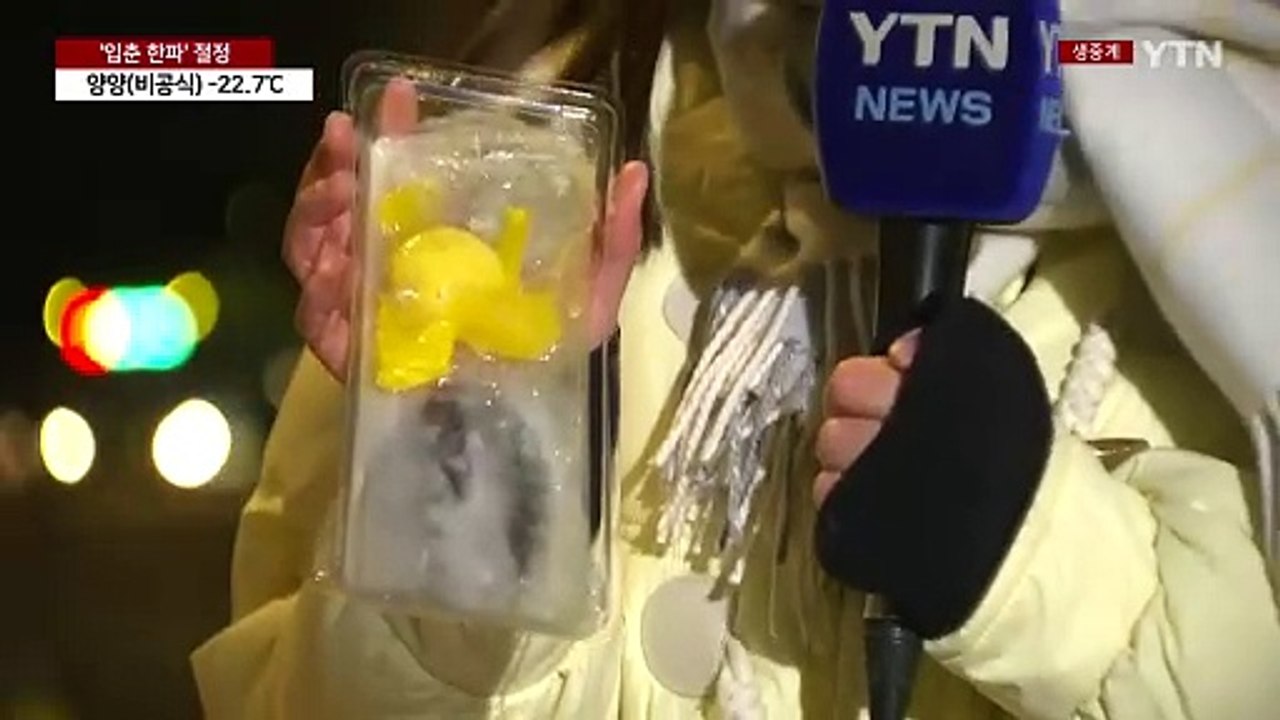 [출근길 YTN 날씨 2/4] '입춘 한파' 절정...서울 올겨울 첫 한파경보, 현재...