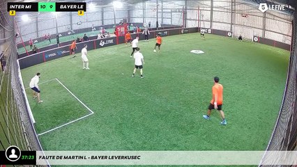 Faute de Martin L - Bayer Leverkusec