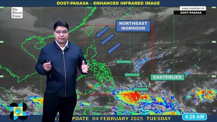 Today's Weather, 4 A.M. | Feb. 4, 2025