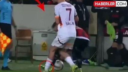 Kırmızı kart beklediler: Gaziantep FK maçında Galatasaray'ı isyan ettiren pozisyon