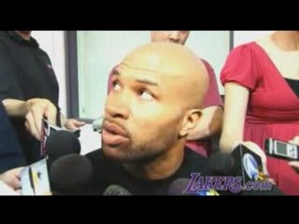 Laker practice players Playoffs 2008 NBA