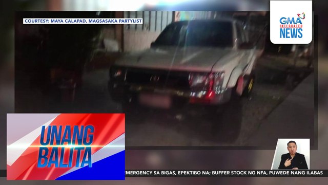 Party-list nominee, tinangka umanong barilin ng mga pulis; pulisya, iginiit na unang namaril ang nominee | Unang Balita
