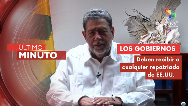 Primer Ministro de San Vicente Y la Granadinas, Ralph Gonsalves participó en la reunión del ALBA-TCP