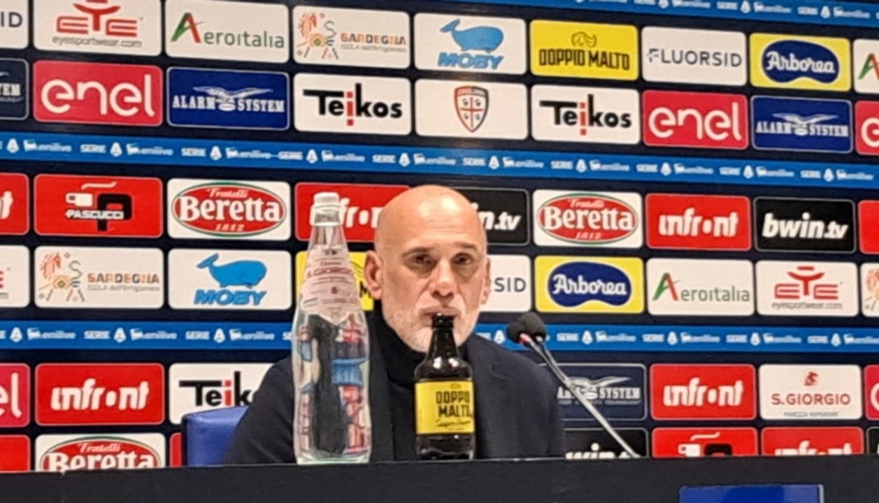 CAGLIARI-LAZIO 1-2, LA CONFERENZA DEL ROSSO