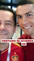 Cristiano se acuerda de Roncero en la entrevista con Edu Aguirre