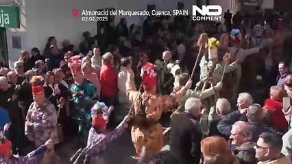 سنت قرون وسطایی در اسپانیا؛ «شیاطین» در روستا رقصیدند