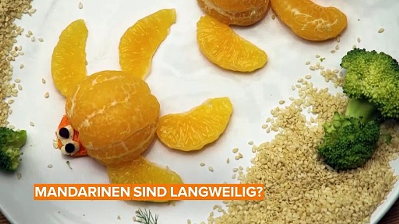 Dekoratives Obst - zauberhafte Mandarinen