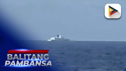 BRP Jose Rizal, mahigpit na binabantayan ang 3 barko ng PLAN ng China sa Bajo de Masinloc
