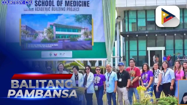 Pagbubukas ng kauna-unahang medical school sa Caraga region, makatutulong sa mga estudyante at magulang