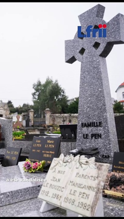 La tombe de Jean-Marie Le Pen vandalisée : une enquète ouverte