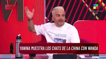 🔥 PRENDIÓ EL VENTILADOR: Yanina Latorre PUBLICÓ TODOS LOS CHATS entre Wanda y la China