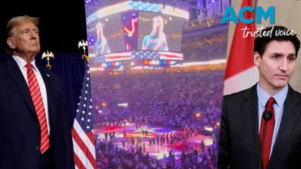 Canadians boo Trump's tariffs at sports games