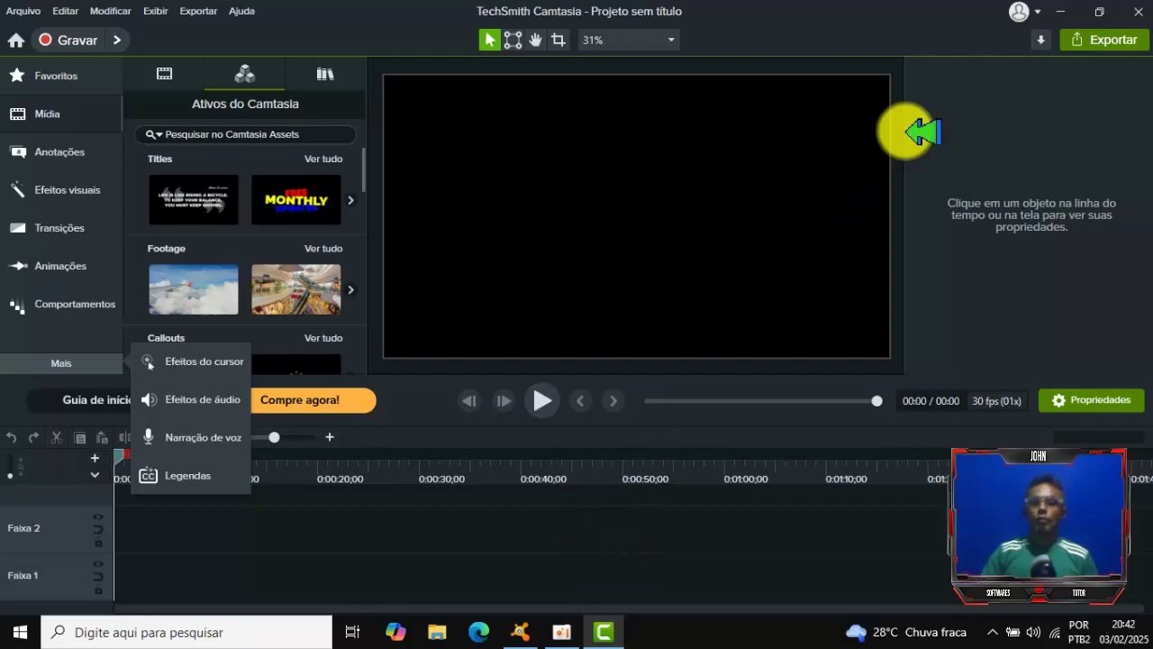 Apresentando o Camtasia Studio 2024. Como Testar a Nova Versão