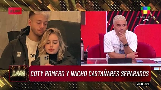 Separación Coti Romero y Nacho Castañares